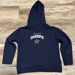 NFL Youth Dallas Cowboys Navy Hoodie size 4 t
